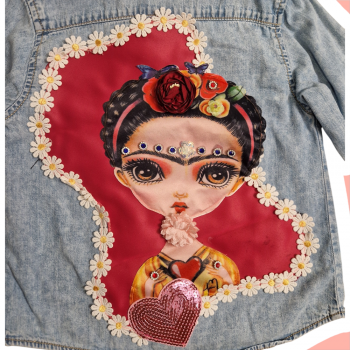 Customisation unique - "Mimi Frida" - 4/5 ans